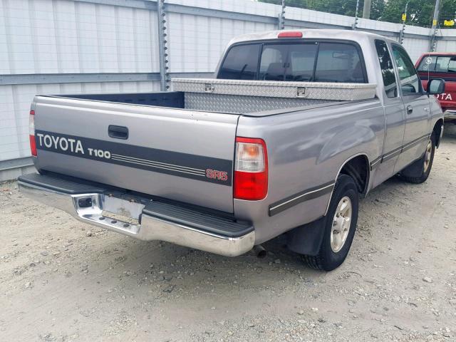 JT4TN14D8V0028945 - 1997 TOYOTA T100 XTRAC SILVER photo 4