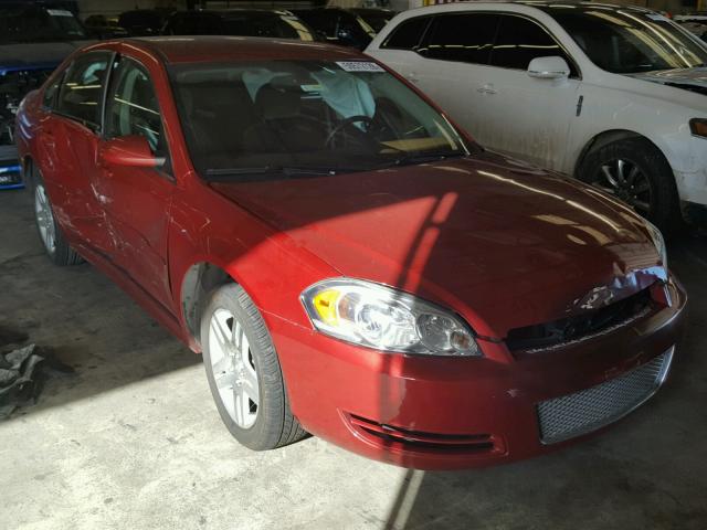 2G1WB5E35F1167402 - 2015 CHEVROLET IMPALA LIM RED photo 1