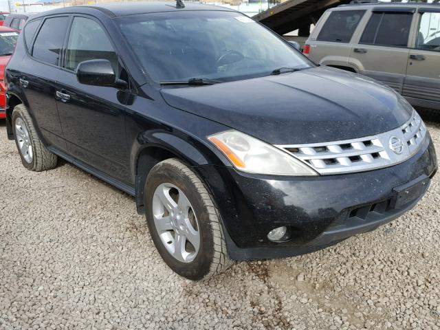 JN8AZ08W34W319175 - 2004 NISSAN MURANO SL/ BLACK photo 1