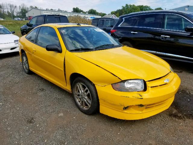 1G1JH12F537266896 - 2003 CHEVROLET CAVALIER L YELLOW photo 1