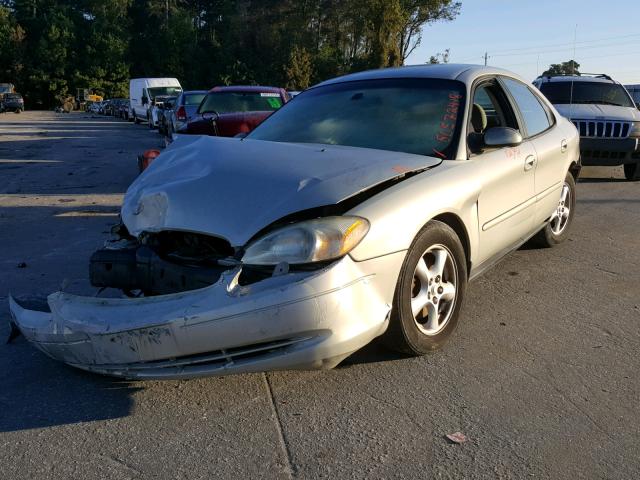 1FAFP55U53A134277 - 2003 FORD TAURUS SES BEIGE photo 2