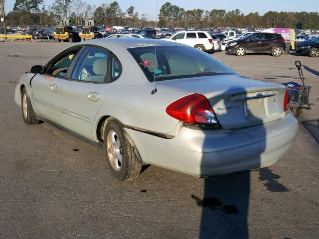 1FAFP55U53A134277 - 2003 FORD TAURUS SES BEIGE photo 3