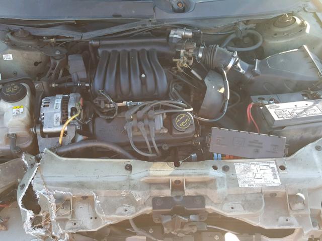 1FAFP55U53A134277 - 2003 FORD TAURUS SES BEIGE photo 7