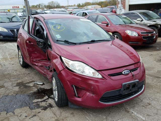 3FADP4EJ3BM108575 - 2011 FORD FIESTA SE RED photo 1