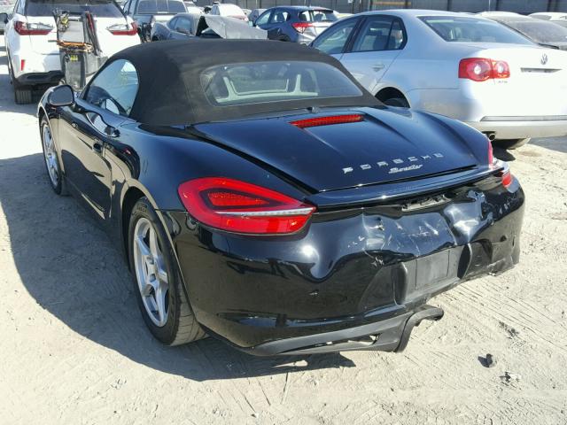 WP0CA2A87DS113951 - 2013 PORSCHE BOXSTER BLACK photo 3