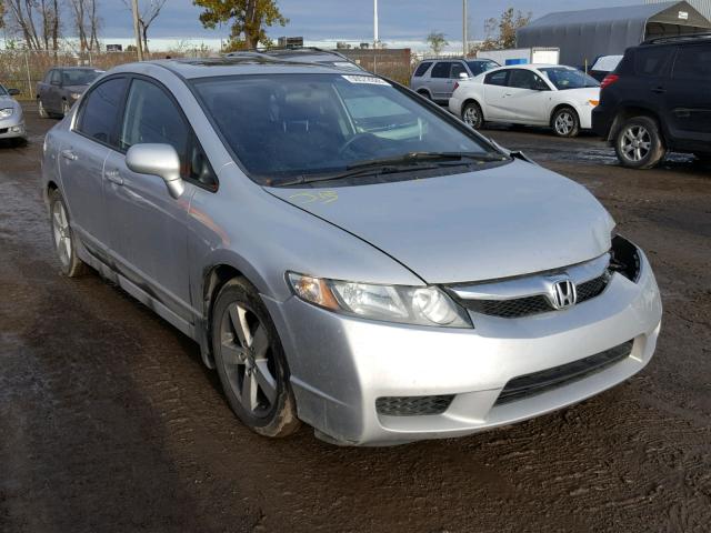 2HGFA1E60AH031970 - 2010 HONDA CIVIC SILVER photo 1