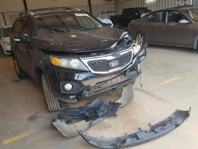 5XYKT4A17BG100950 - 2011 KIA SORENTO BA BLACK photo 1