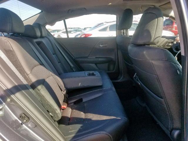 1HGCR3F86FA025863 - 2015 HONDA ACCORD EXL GRAY photo 6