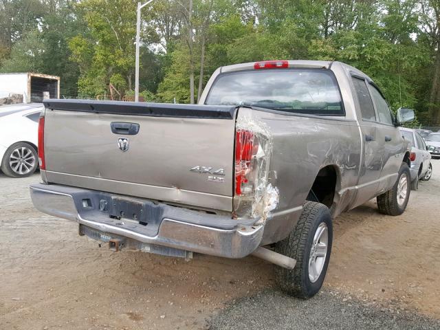 1D7HU18N46S612217 - 2006 DODGE RAM 1500 S TAN photo 4