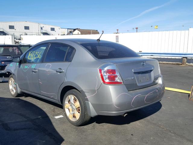 3N1AB61E58L711349 - 2008 NISSAN SENTRA 2.0 SILVER photo 3