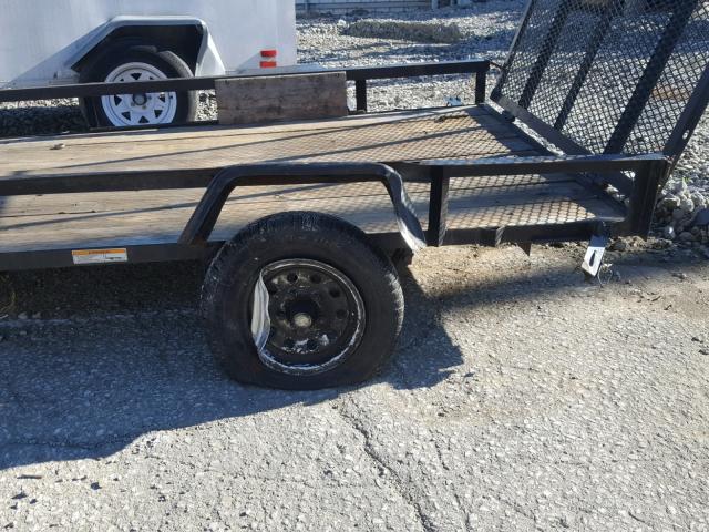 51GBU081XEL011531 - 2011 UTILITY TRAILER BLACK photo 9