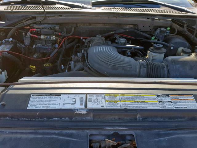 5LMPU28L5WLJ58010 - 1998 LINCOLN NAVIGATOR BLACK photo 7