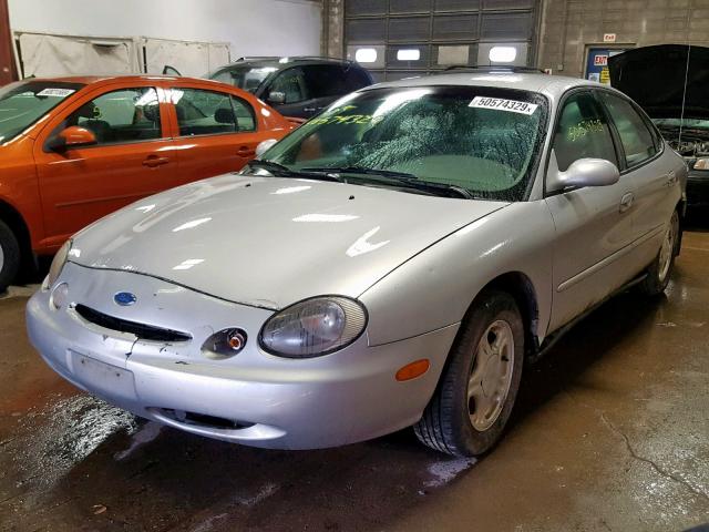 1FALP52U7VG277643 - 1997 FORD TAURUS GL SILVER photo 2