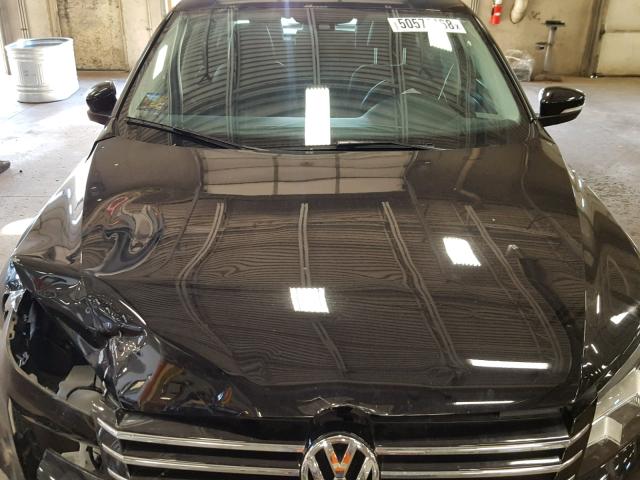 1VWBH7A35DC101930 - 2013 VOLKSWAGEN PASSAT SE BLACK photo 7