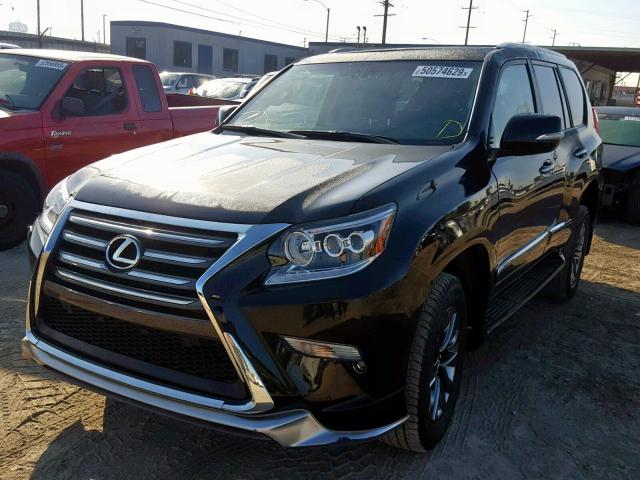 JTJBM7FX7K5217672 - 2019 LEXUS GX 460 BLACK photo 2