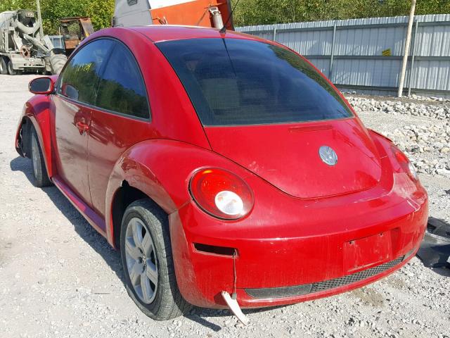 3VWRW31C57M515662 - 2007 VOLKSWAGEN NEW BEETLE 红色 照片 3