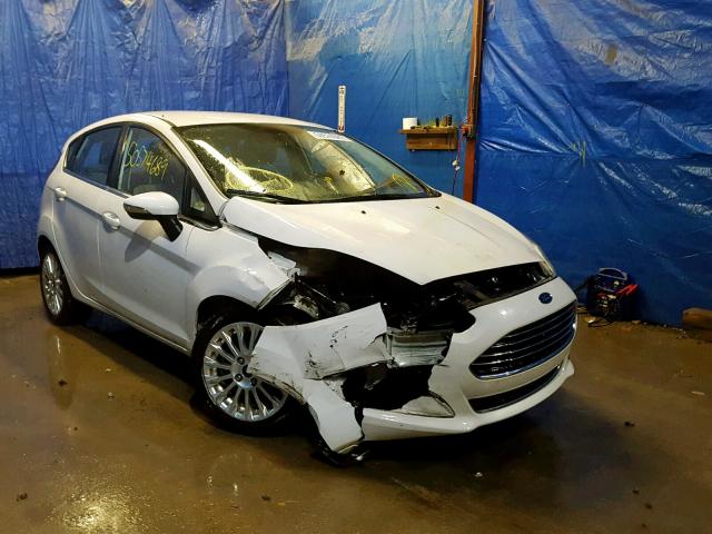 3FADP4FJ3EM240268 - 2014 FORD FIESTA TIT WHITE photo 1