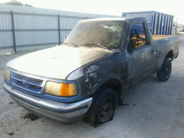 1FTCR10A6VUB03795 - 1997 FORD RANGER BURN photo 2