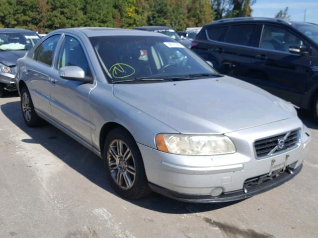 YV1RH592472600322 - 2007 VOLVO S60 2.5T SILVER photo 1