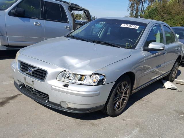 YV1RH592472600322 - 2007 VOLVO S60 2.5T SILVER photo 2