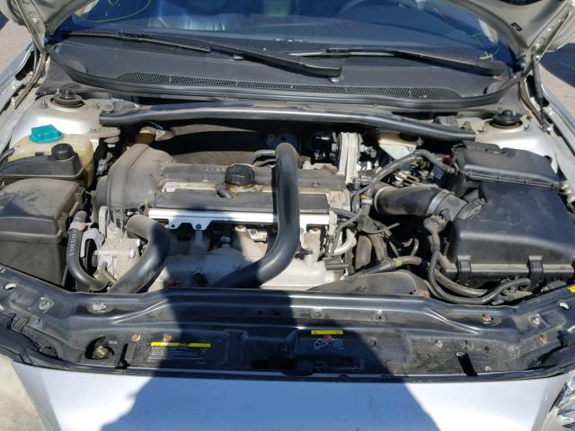 YV1RH592472600322 - 2007 VOLVO S60 2.5T SILVER photo 7