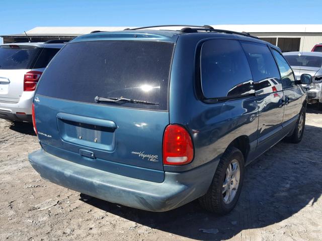 1C4GJ44GXYB734462 - 2000 CHRYSLER GRAND VOYA Կանաչ լուսանկար 4
