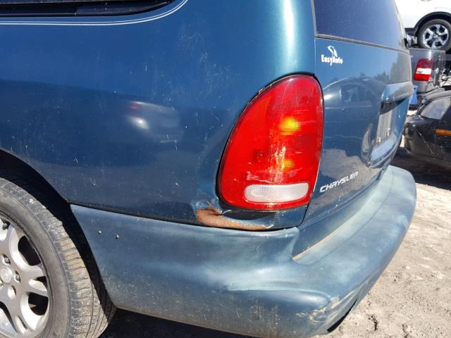 1C4GJ44GXYB734462 - 2000 CHRYSLER GRAND VOYA Կանաչ լուսանկար 9