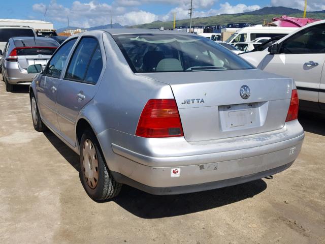 3VWRC29M2XM078042 - 1999 VOLKSWAGEN JETTA GL SILVER photo 3