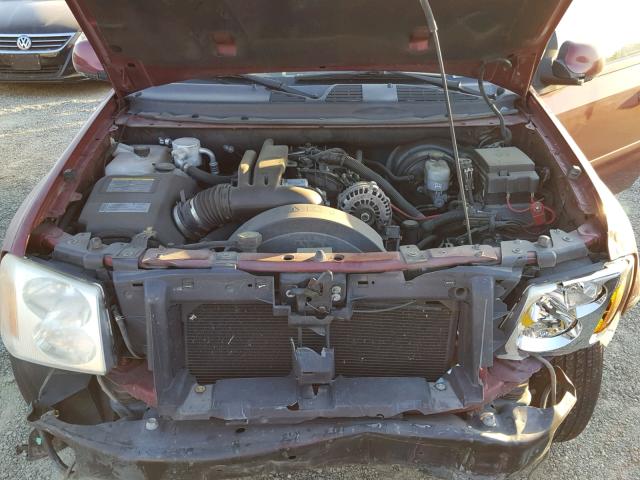 1GKES63M572135723 - 2007 GMC ENVOY DENA RED photo 7