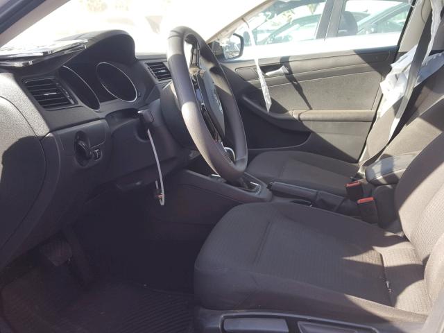 3VW2K7AJ1FM422171 - 2015 VOLKSWAGEN JETTA BASE Սպիտակ լուսանկար 5