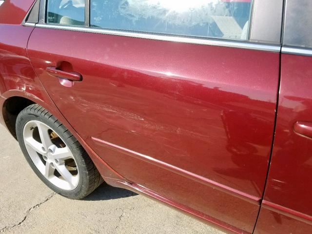 5NPET46C67H199414 - 2007 HYUNDAI SONATA GLS BURGUNDY photo 9