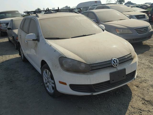 3VWPL7AJ1BM646442 - 2011 VOLKSWAGEN JETTA TDI WHITE photo 1