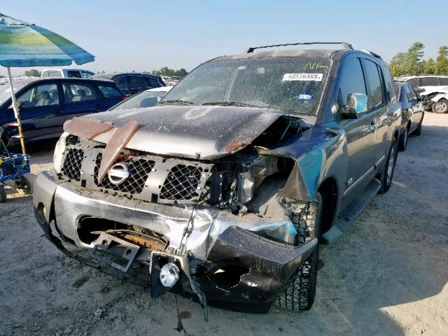 5N1BA08A97N720179 - 2007 NISSAN ARMADA SE CHARCOAL photo 2