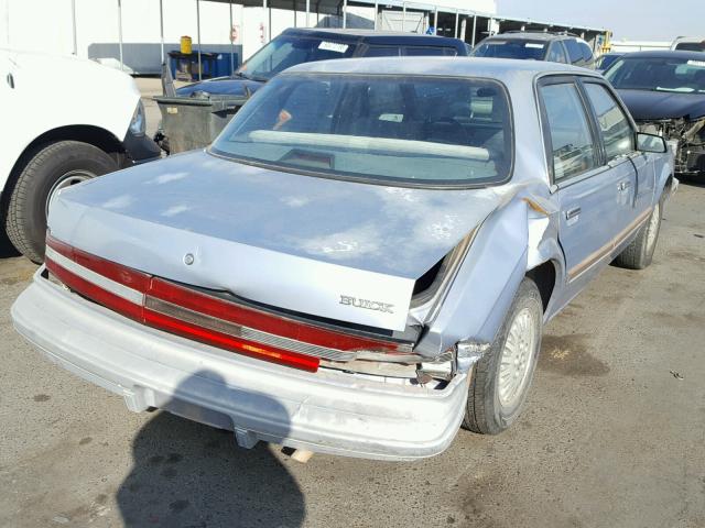 1G4AG55M4S6487160 - 1995 BUICK CENTURY SP BLUE photo 4