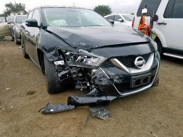 1N4AA6AP9HC361162 - 2017 NISSAN MAXIMA 3.5 BLACK photo 1