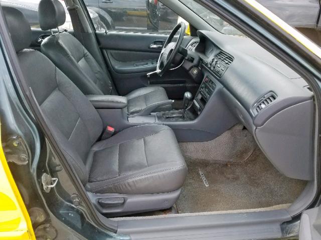 1HGCE1825VA000122 - 1997 HONDA ACCORD LX YELLOW photo 5