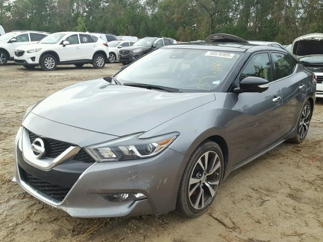 1N4AA6AP8GC387606 - 2016 NISSAN MAXIMA 3.5 GRAY photo 2