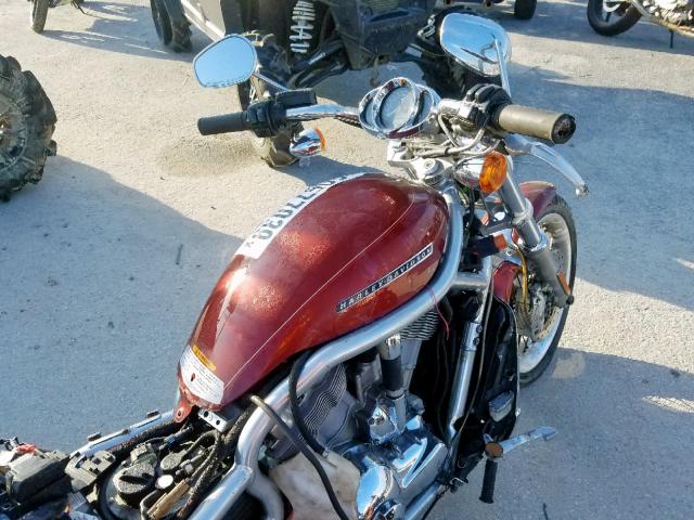 1HD1HFH189K801871 - 2009 HARLEY-DAVIDSON VRSCAW RED photo 5