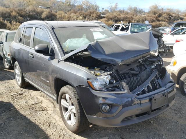 1C4NJDBB7ED762864 - 2014 JEEP COMPASS SP GRAY photo 1