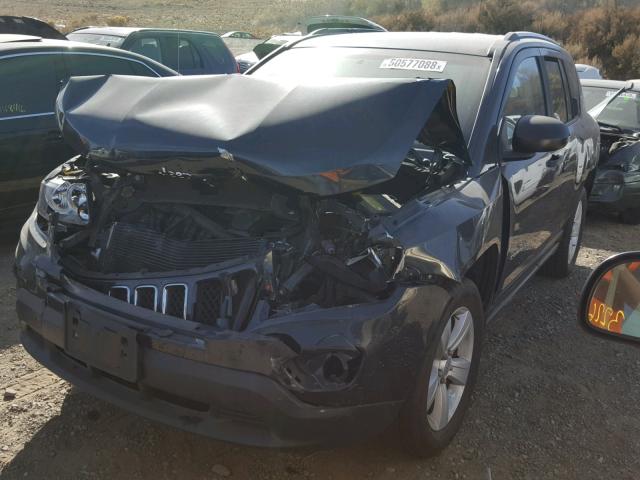 1C4NJDBB7ED762864 - 2014 JEEP COMPASS SP 灰色 照片 2