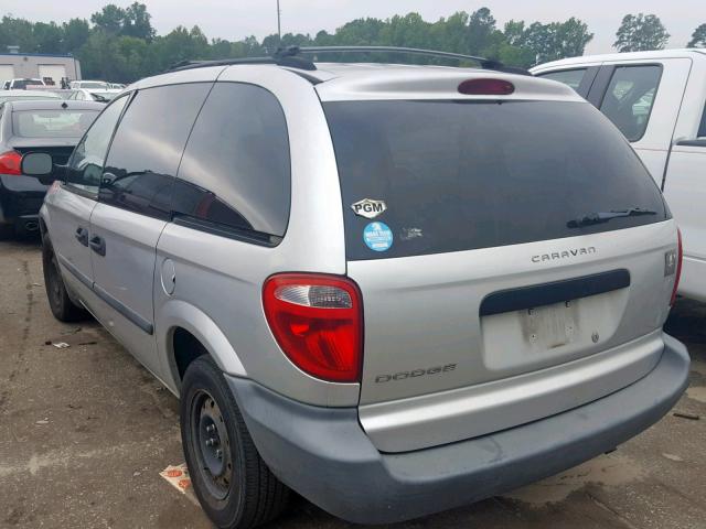 1D4GP25R56B685576 - 2006 DODGE CARAVAN SE SILVER photo 3