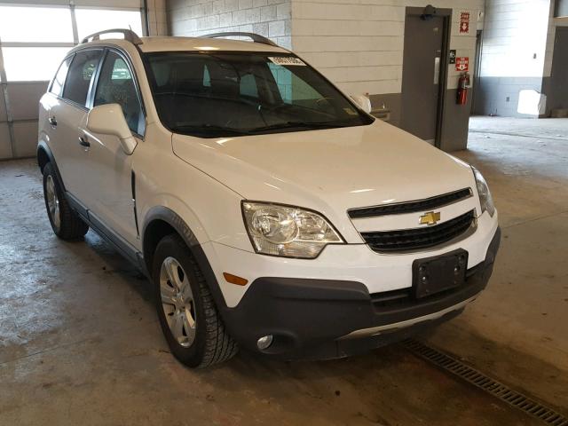 3GNAL2EK0ES662539 - 2014 CHEVROLET CAPTIVA LS WHITE photo 1