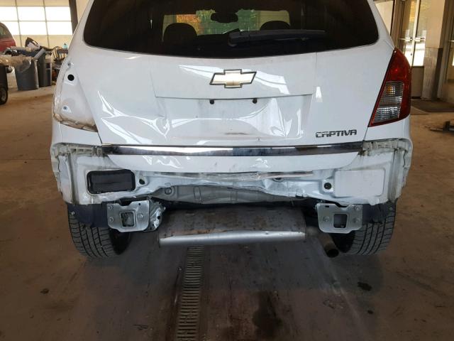3GNAL2EK0ES662539 - 2014 CHEVROLET CAPTIVA LS 白色 照片 9