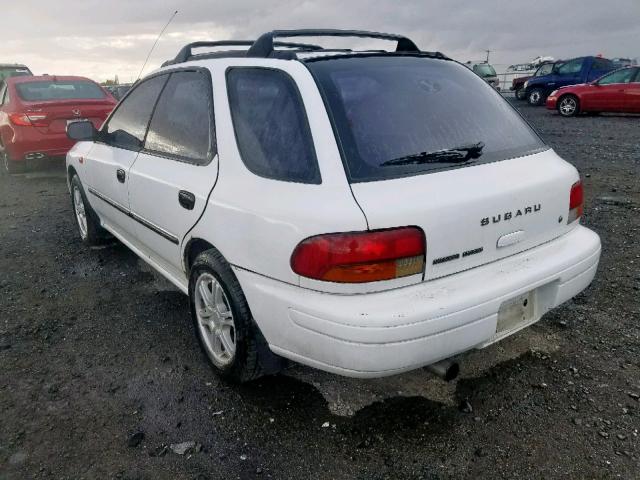 JF1GF435XXH815089 - 1999 SUBARU IMPREZA L WHITE photo 3