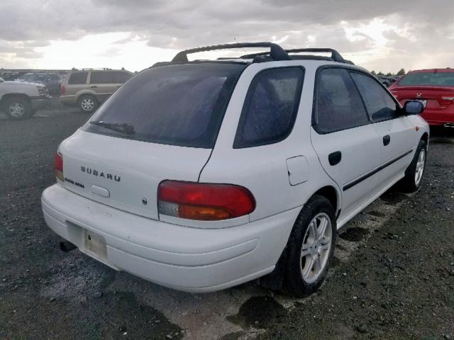 JF1GF435XXH815089 - 1999 SUBARU IMPREZA L WHITE photo 4