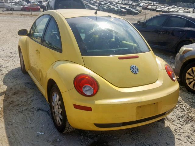 3VWPW31C96M416929 - 2006 VOLKSWAGEN NEW BEETLE 黄色 照片 3