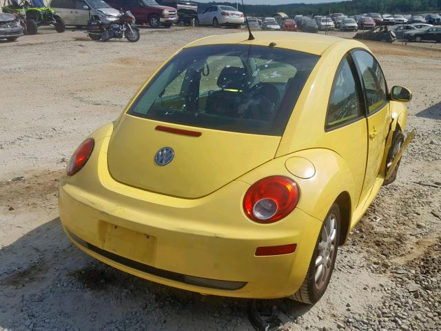 3VWPW31C96M416929 - 2006 VOLKSWAGEN NEW BEETLE 黄色 照片 4