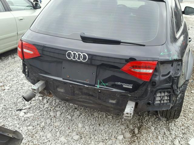 WA1UFAFL1EA109327 - 2014 AUDI A4 ALLROAD BLACK photo 9