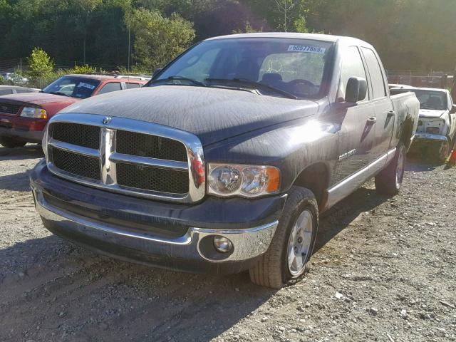 1D7HU18N75S346660 - 2005 DODGE RAM 1500 S BLUE photo 2