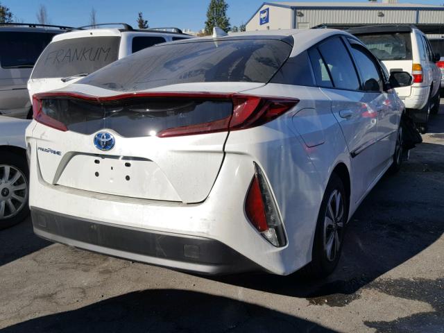 JTDKARFP4J3079977 - 2018 TOYOTA PRIUS PRIM 白色 照片 4